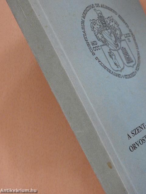 A Szent-Györgyi Albert Orvostudományi Egyetem Tanrendje az 1993/94. tanévre