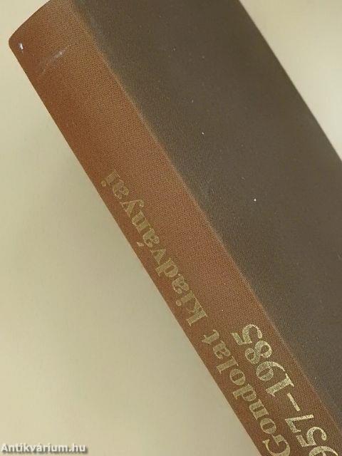 A Gondolat kiadványai 1957-1985