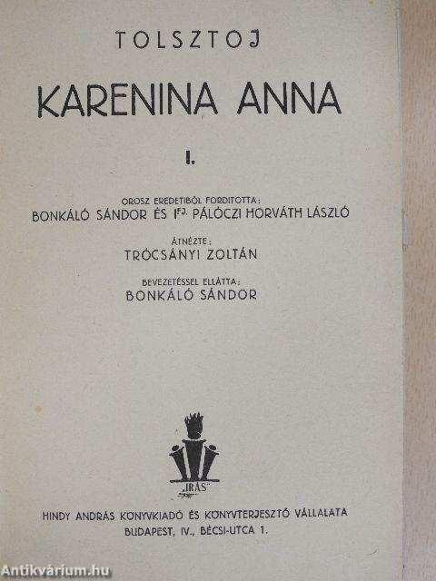 Karenina Anna I-IV.