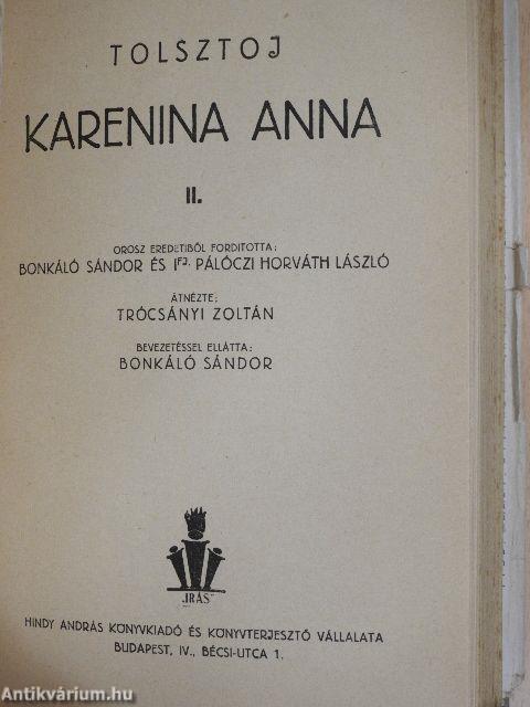 Karenina Anna I-IV.