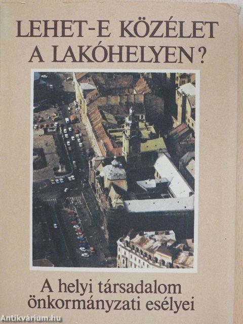 Lehet-e közélet a lakóhelyen?