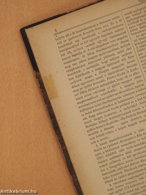 Vasárnapi Ujság/A Vasárnapi Ujság Regénytára 1898. (nem teljes évfolyam)