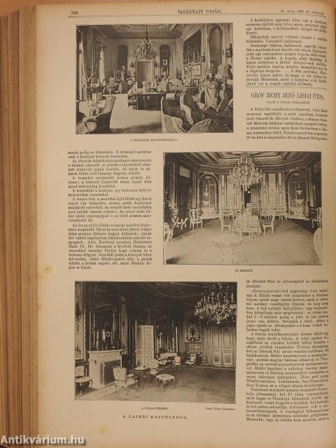 Vasárnapi Ujság/A Vasárnapi Ujság Regénytára 1898. (nem teljes évfolyam)
