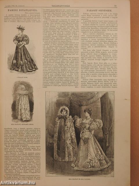 Vasárnapi Ujság/A Vasárnapi Ujság Regénytára 1896. (nem teljes évfolyam)