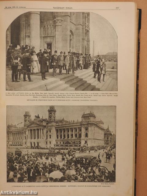 Vasárnapi Ujság/A Vasárnapi Ujság Regénytára 1896. (nem teljes évfolyam)