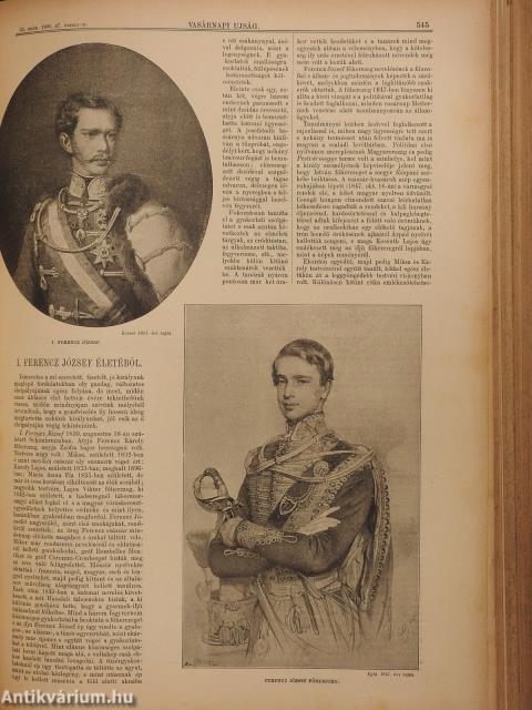 Vasárnapi Ujság/A Vasárnapi Ujság Regénytára 1900. (nem teljes évfolyam)