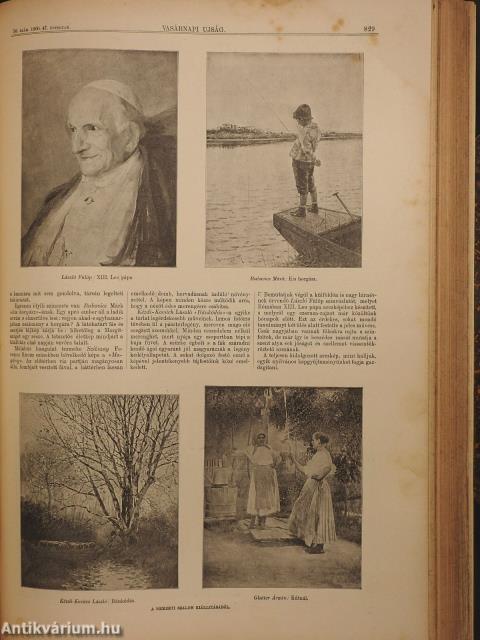 Vasárnapi Ujság/A Vasárnapi Ujság Regénytára 1900. (nem teljes évfolyam)