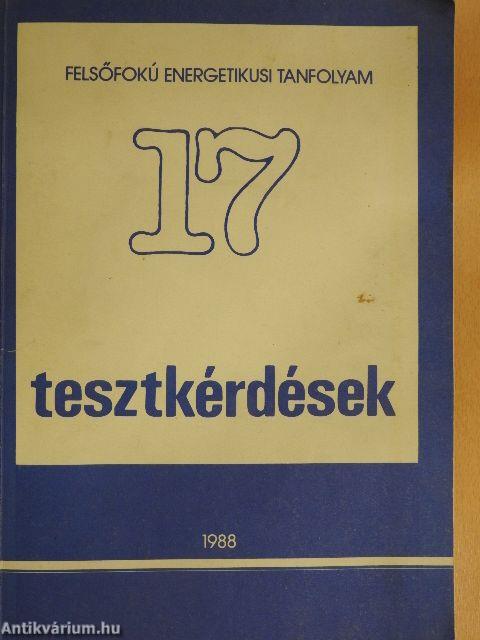 Tesztkérdések