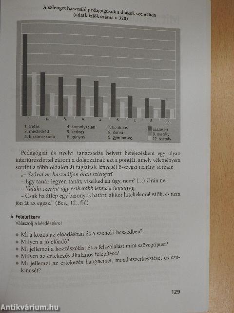 Magyar nyelv és kommunikáció - Munkafüzet a 11. évfolyam számára