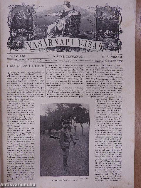 Vasárnapi Ujság/A Vasárnapi Ujság Regénytára 1896. (nem teljes évfolyam)