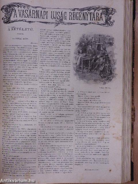 Vasárnapi Ujság/A Vasárnapi Ujság Regénytára 1896. (nem teljes évfolyam)