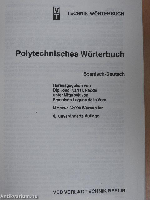 Polytechnisches Wörterbuch