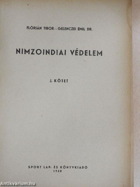 Nimzoindiai védelem I.