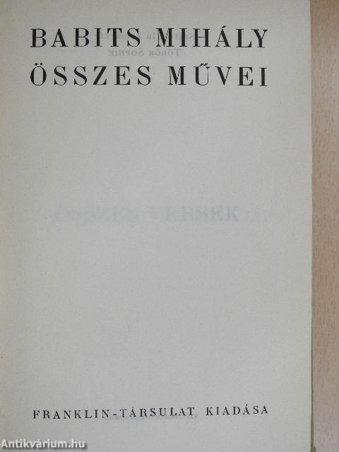 Babits Mihály összes művei