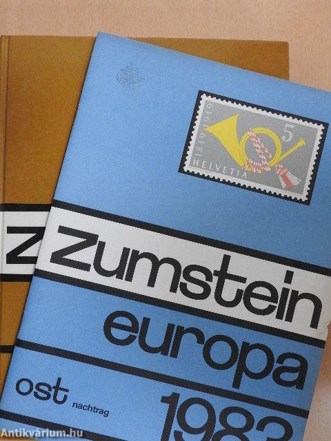 Zumstein Briefmarken-katalog - Ost Europa 1982