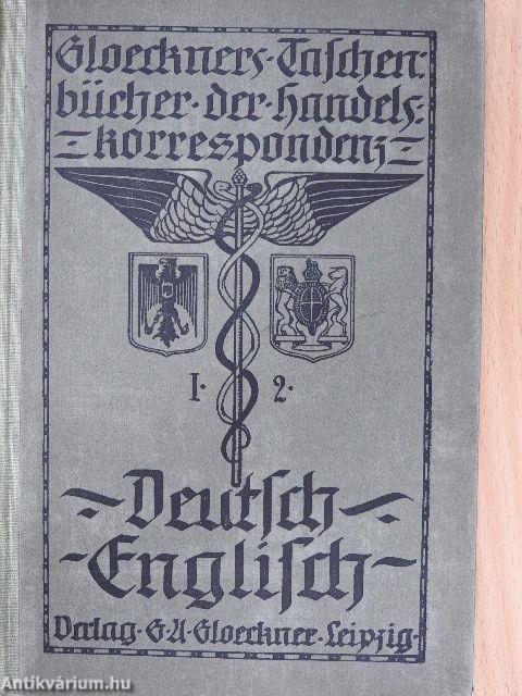 Handelskorrespondenz in deutscher und englischer Sprache (gótbetűs)