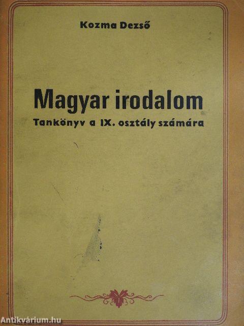 Magyar irodalom