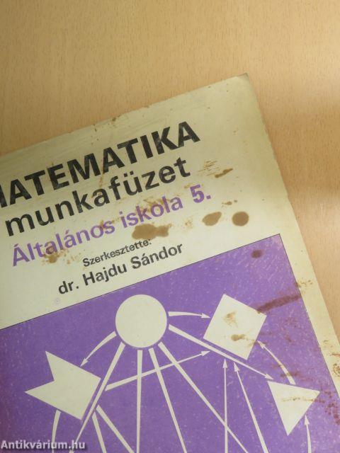 Matematika munkafüzet 5.