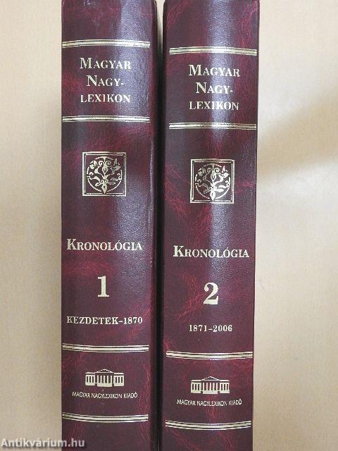 Magyar Nagylexikon - Kronológia 1-2.