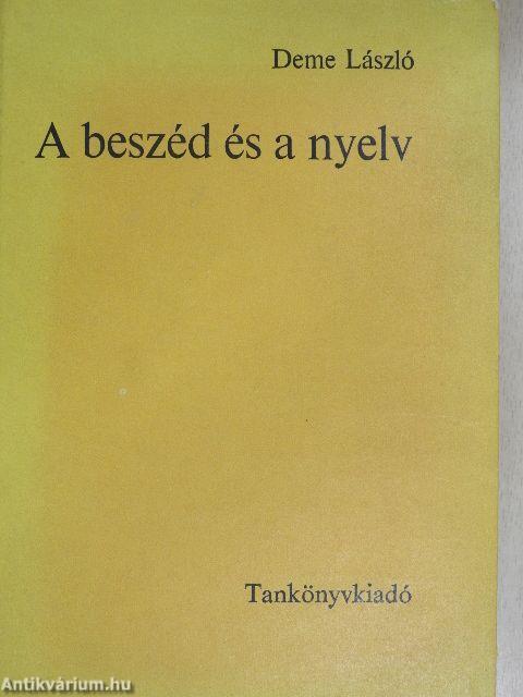 A beszéd és a nyelv