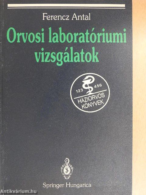 Orvosi laboratóriumi vizsgálatok