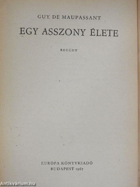 Egy asszony élete