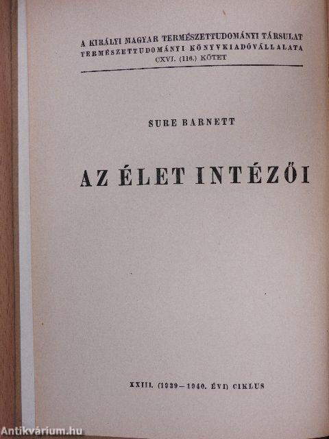 Az élet intézői