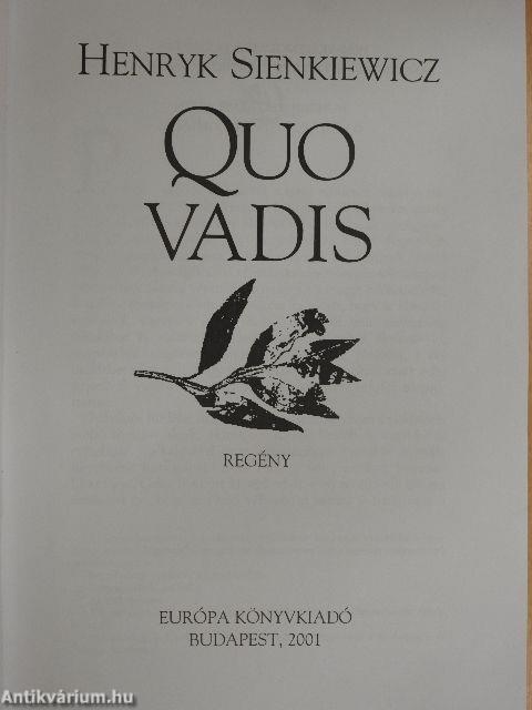 Quo vadis