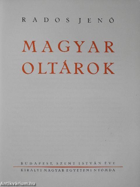 Magyar oltárok