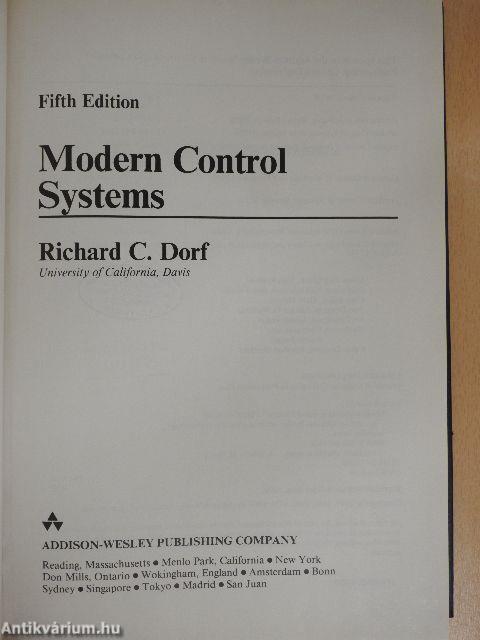 Modern Control Systems