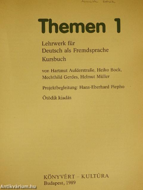 Themen 1 - Kursbuch/Arbeitsbuch