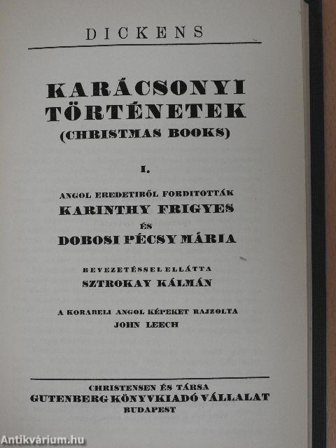 Nickleby Miklós élete és kalandjai I-V./Karácsonyi történetek I.