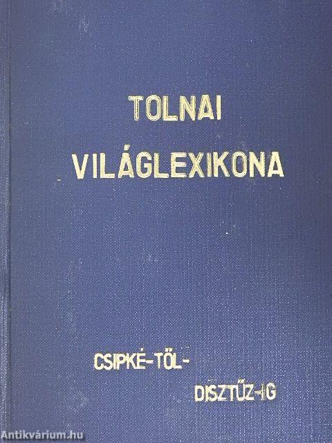 Tolnai világlexikona VII. (töredék)