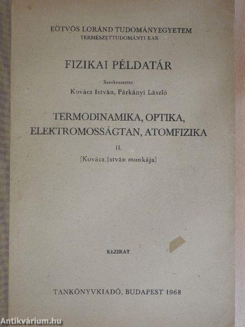 Fizikai példatár II.