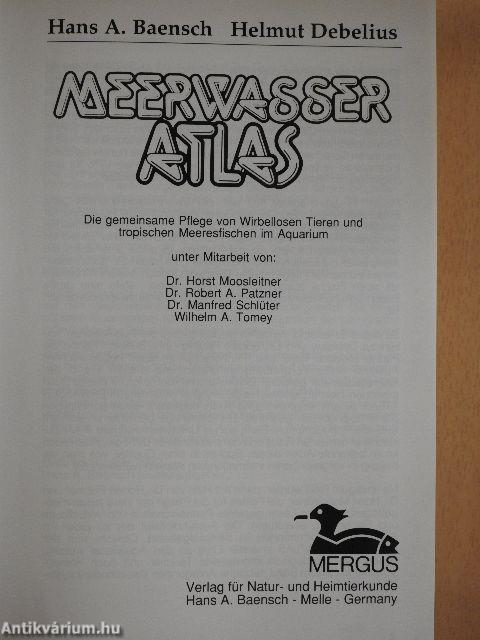 Meerwasser Atlas