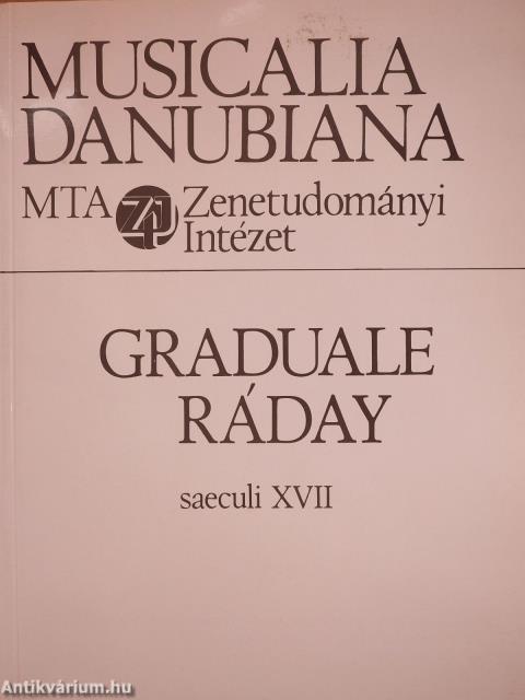 Graduale Ráday (dedikált példány)