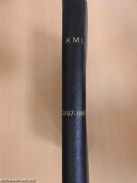 Középiskolai mathematikai lapok 1897. szeptember-1897. junius/1898. szeptember-1899. junius