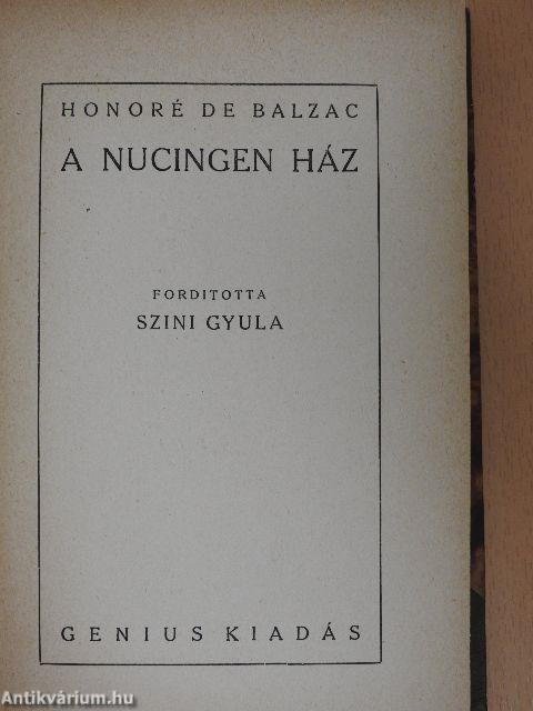 A Nucingen ház