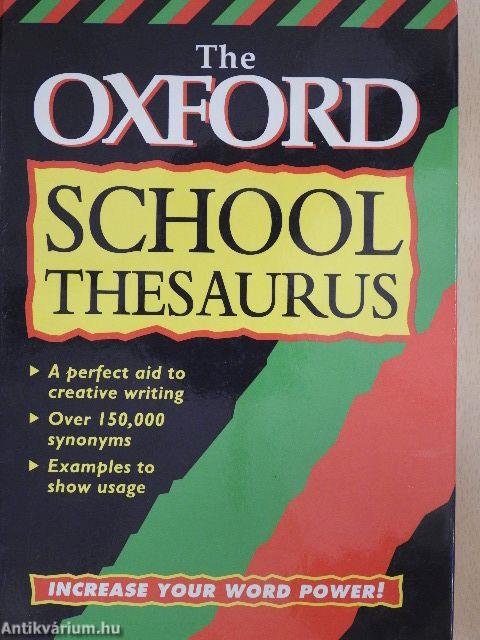 The Oxford School Thesaurus