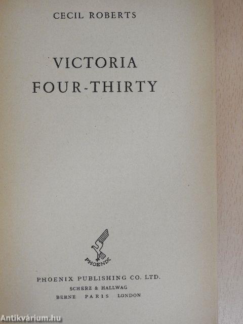 Victoria Four-thirty