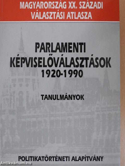 Parlamenti képviselőválasztások 1920-1990