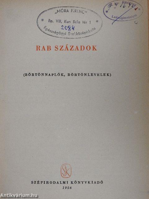 Rab századok