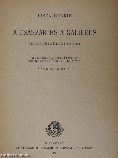 A császár és a Galiléus