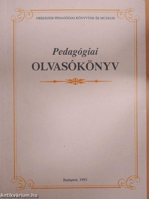 Pedagógiai olvasókönyv