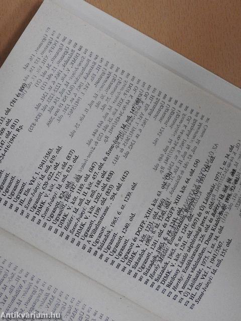 Hadsereg és politika Magyarországon 1938-1944