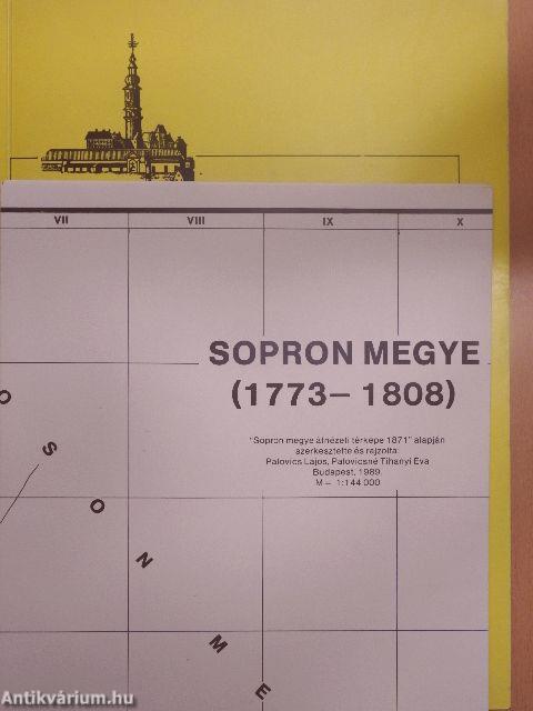 Magyarország történeti helységnévtára - Sopron megye (1773-1808)