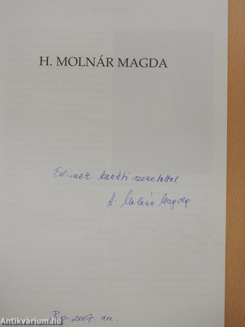 H. Molnár Magda (dedikált példány)