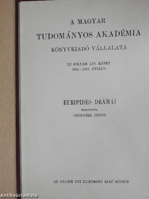 Euripides drámái