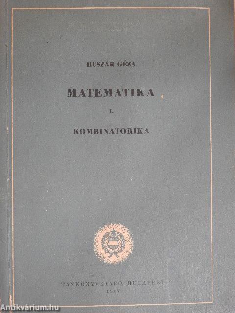 Matematika I.