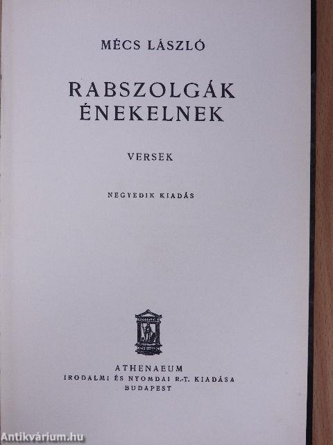 Rabszolgák énekelnek